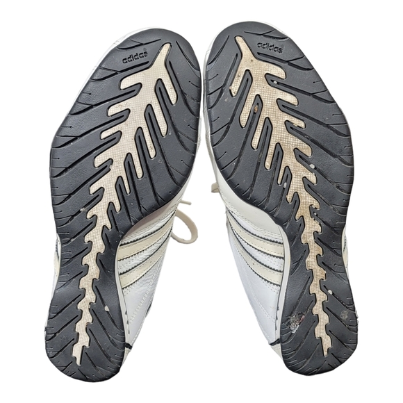 Adidas Racing Team Good Year Vintage Black White Mens Sz 8.5 Driving Race SB0 - Picture 7 of 9